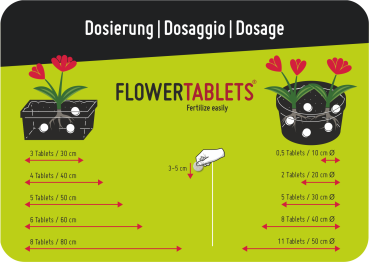 Preview: Saniflor Flowertablets