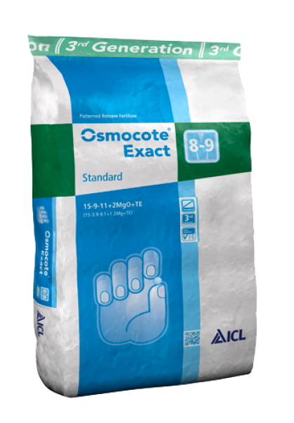 Osmocote Exact Standard 8-9M 15-9-11+2MgO+TE 25 kg