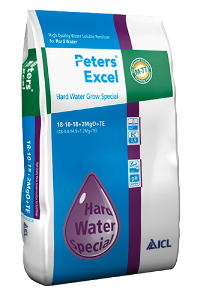 Peters Excel Hard Water Grow Special 18-10-18+2MgO+TE 15 kg