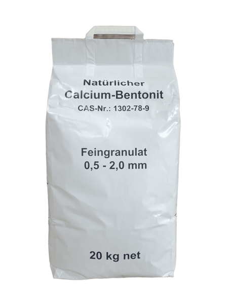 Kalzium Naturbentonit Granulat 0-2mm