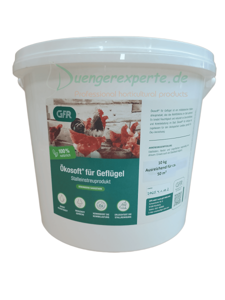 Stalleinstreu Ökosoft für Geflügel