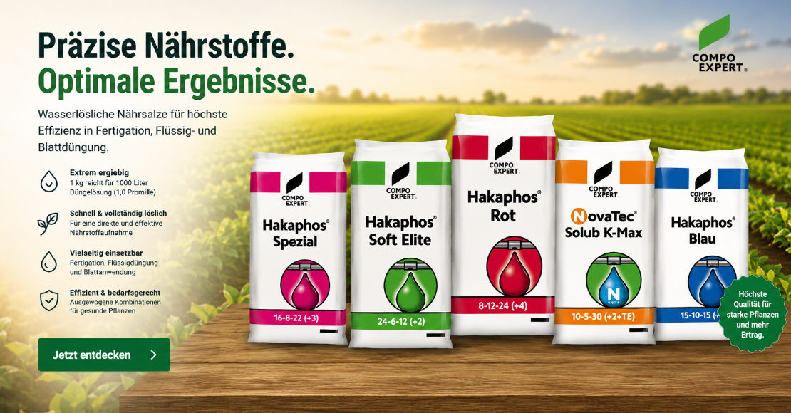Compo Expert Dünger - präzise Nährstoffe, optimale Ergebnisse